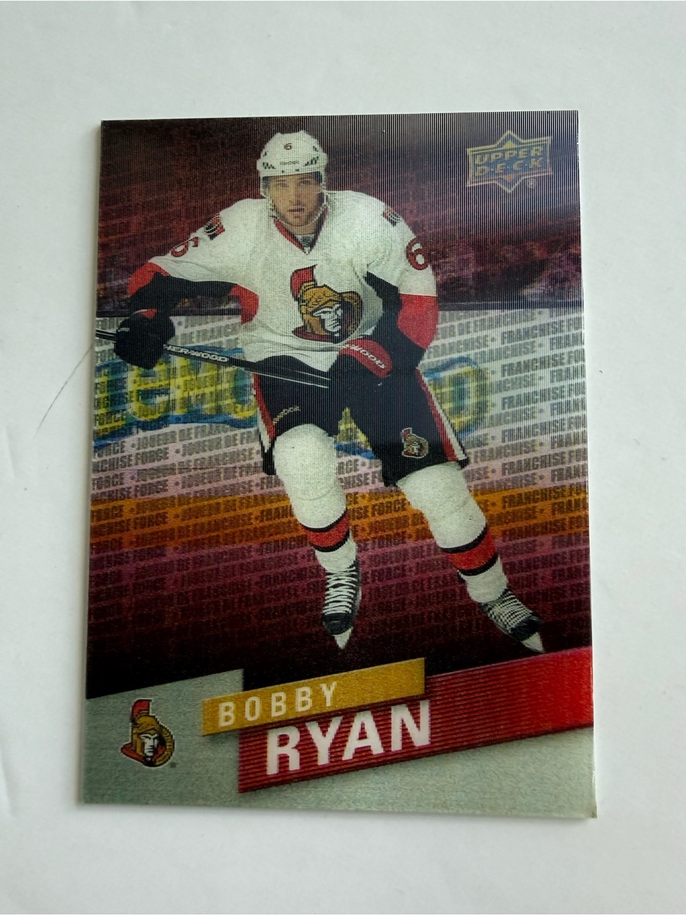 Bobby Ryan Hockey Card - Ottawa Senators (Upper Deck) Franchise Force